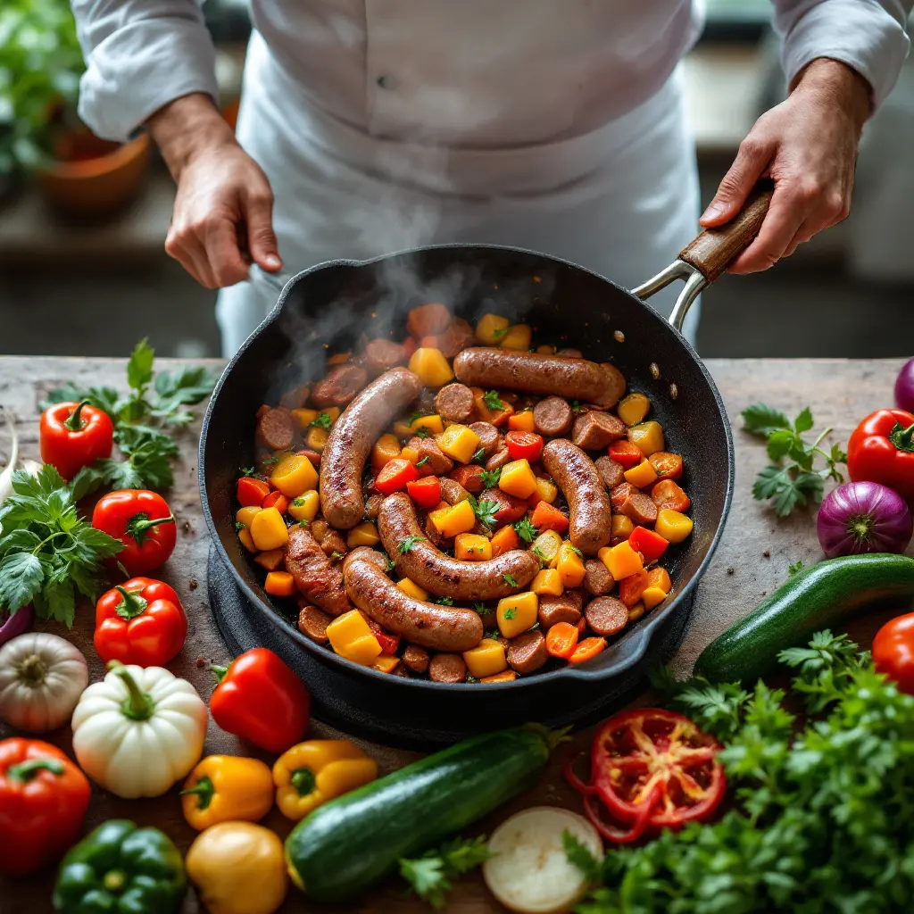 Cooking Beef Italian Sausage