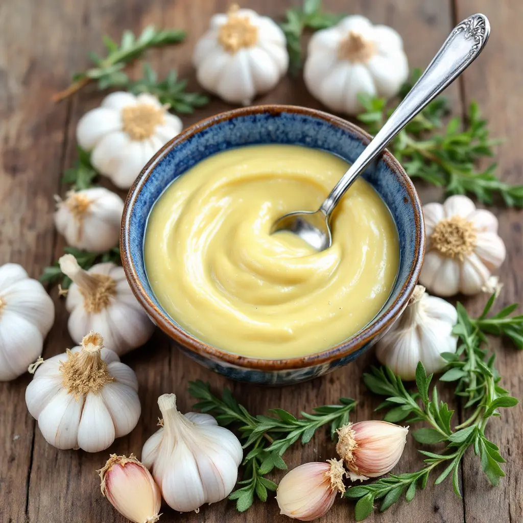 Blue Jam Garlic Aioli Recipe