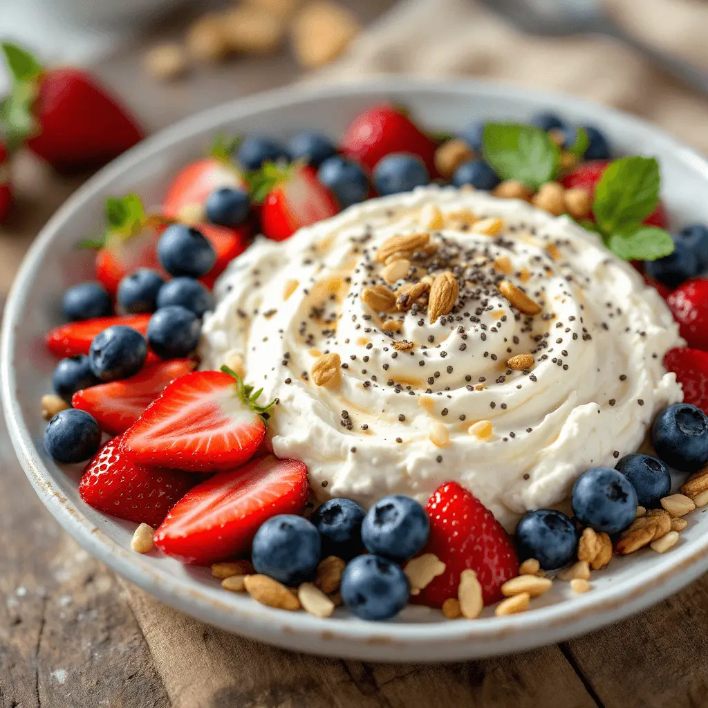 Potein-packed breakfast plate