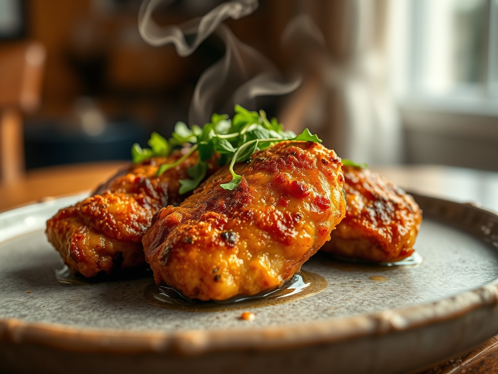 Crispy Chicken Thighs