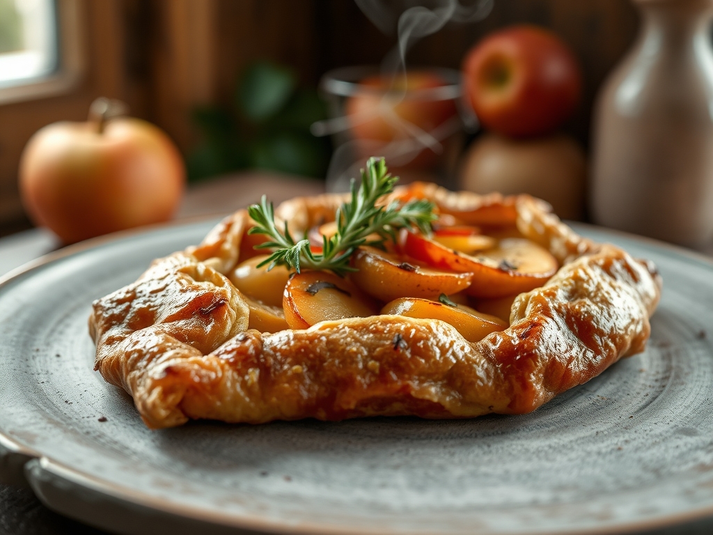 Rustic Apple Galette