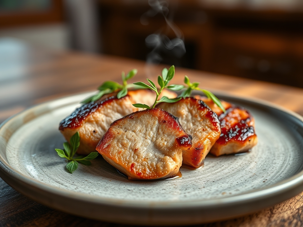 Seared Pork Medallions