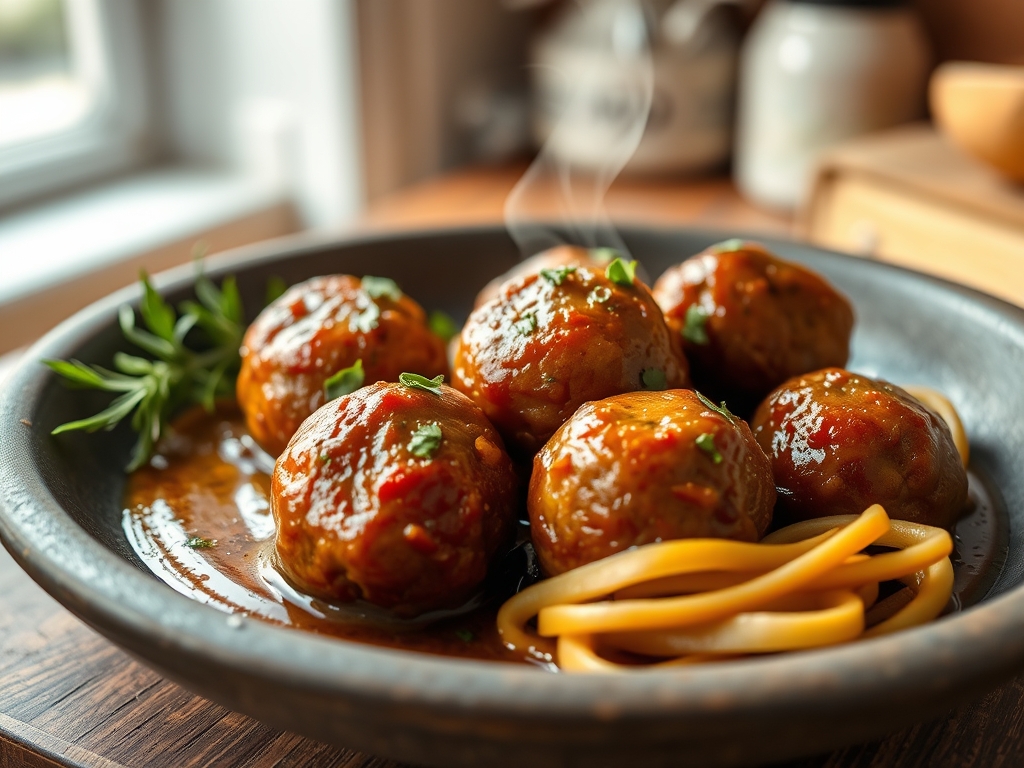 Skillet Meatballs