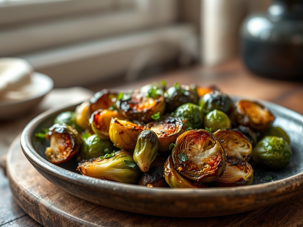 Charred Brussels Sprouts