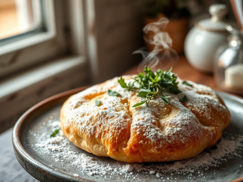 Hand Dusted Flour Crust