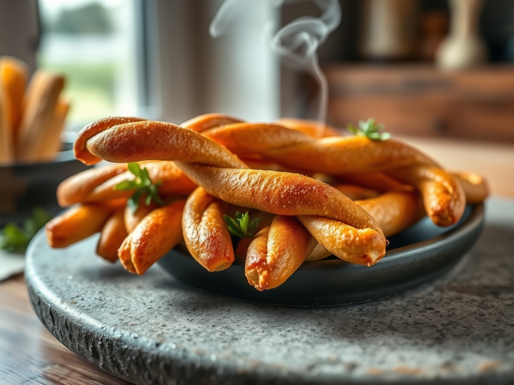 Hand Twisted Breadsticks