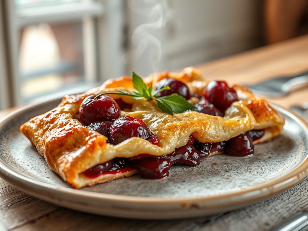 Rustic Cherry Galette
