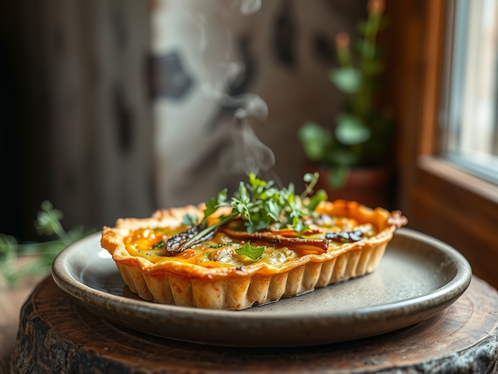Rustic Leek Tart