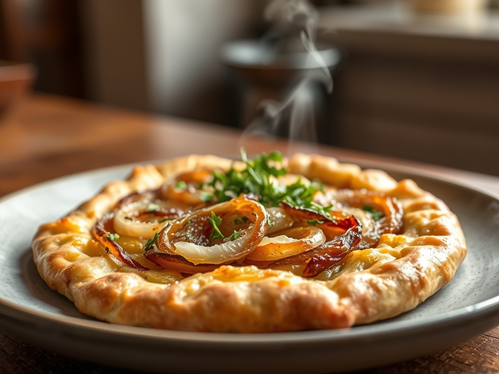Rustic Onion Galette